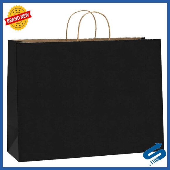 Other - Large Kraft Paper Bags Bulk Recyclable Gift Shopping Retail Party Favor